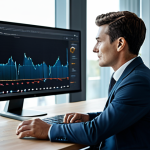 A professional businessperson in a modest business suit, sitting comfortably at a modern desk, subtly interacting with a computer screen. The screen displays an abstract, flowing data interface that visually represents real-time emotional analysis, suggesting deep AI understanding of user sentiment. The setting is a well-lit, contemporary office environment. fully clothed, appropriate attire, safe for work, professional, perfect anatomy, correct proportions, natural pose, well-formed hands, proper finger count, high quality, realistic photography.