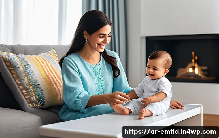 감정인식 AI 기술의 사회적 영향 - **Prompt 1: Nurturing Connection with AI Assistance in a Modern Arab Home** A heartwarming scene...